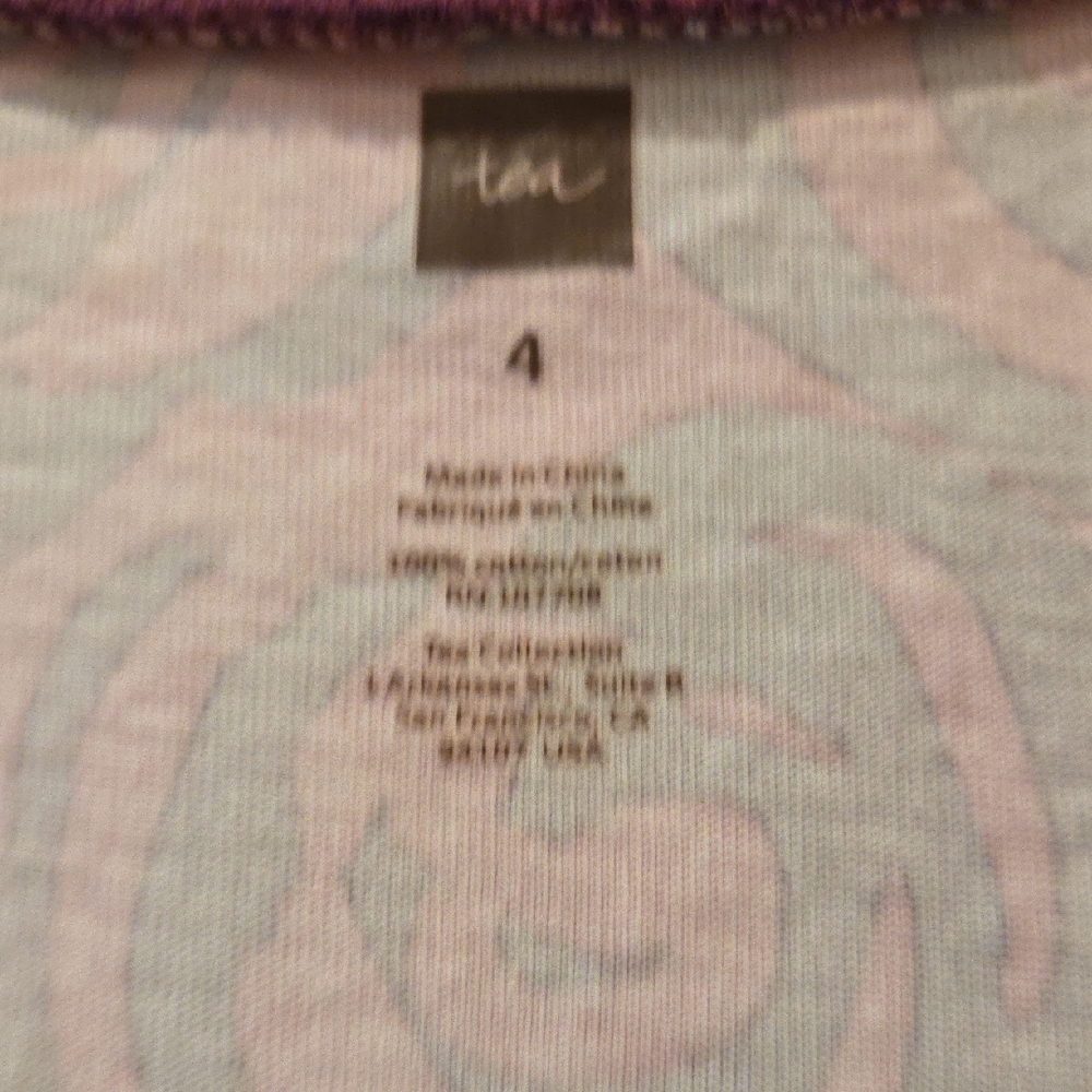 Tea Collection Pink and Purple Swirl Dress - Picture 7 of 8